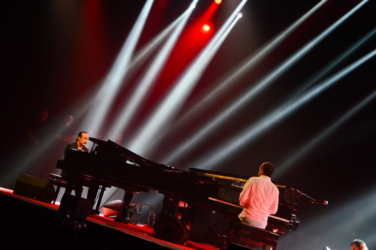 The Piano Duel at Beirut Holidays